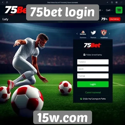 Acessibilidade e design do 75bet login para usuários